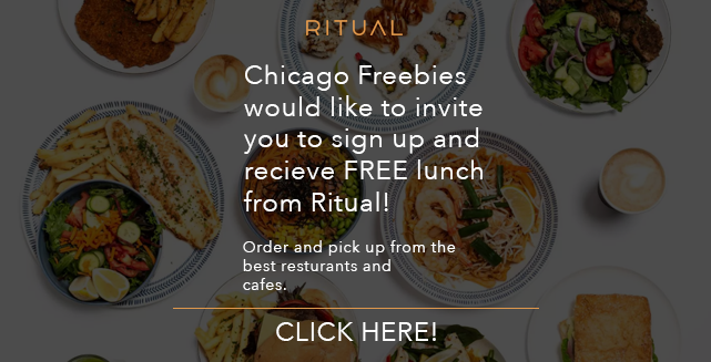 Download Ritual app and never wait for lunch again!